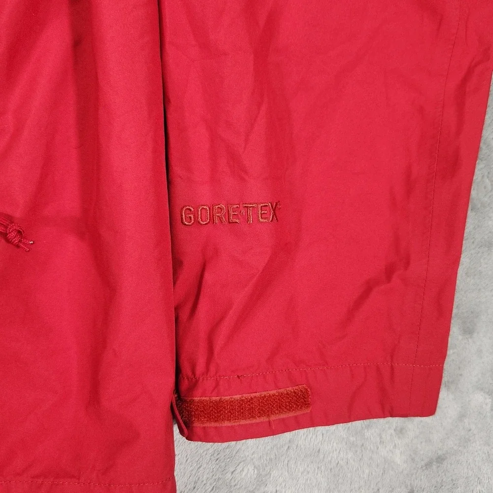 The North Face Drizzle Jacket Mens XL Gore-Tex Red Hooded Rain Shell TNF